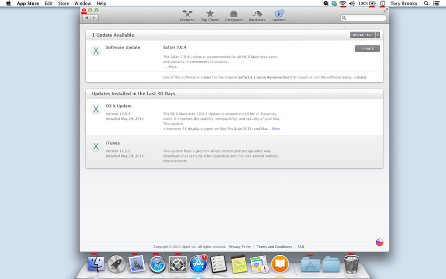 mac os versions update